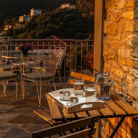 Με Θέα Το Ηλιοβασιλεμα 2 Villa Áfissos Eksteriør bilde