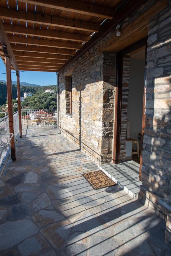 Με Θέα Το Ηλιοβασιλεμα 2 Villa Áfissos Eksteriør bilde