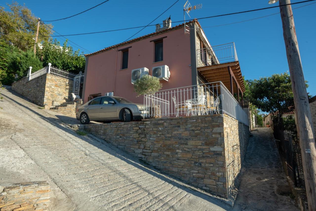 Με Θέα Το Ηλιοβασιλεμα 2 Villa Áfissos Eksteriør bilde