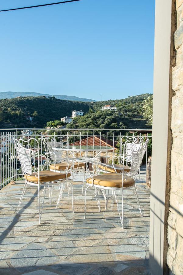 Με Θέα Το Ηλιοβασιλεμα 2 Villa Áfissos Eksteriør bilde