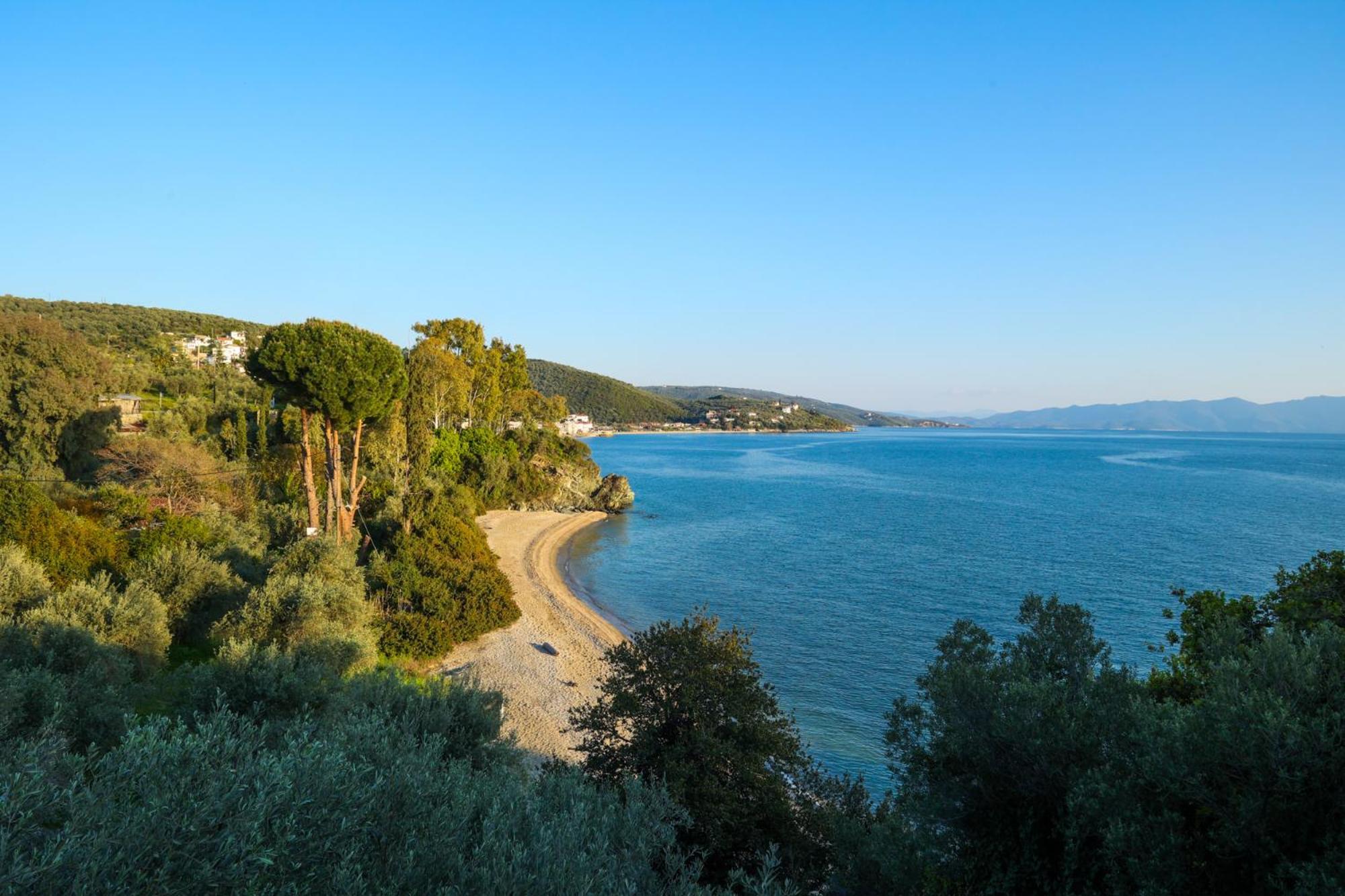 Με Θέα Το Ηλιοβασιλεμα 2 Villa Áfissos Eksteriør bilde